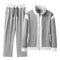 Zip-Up Jacket and Tapered Sweatpants Set for Men